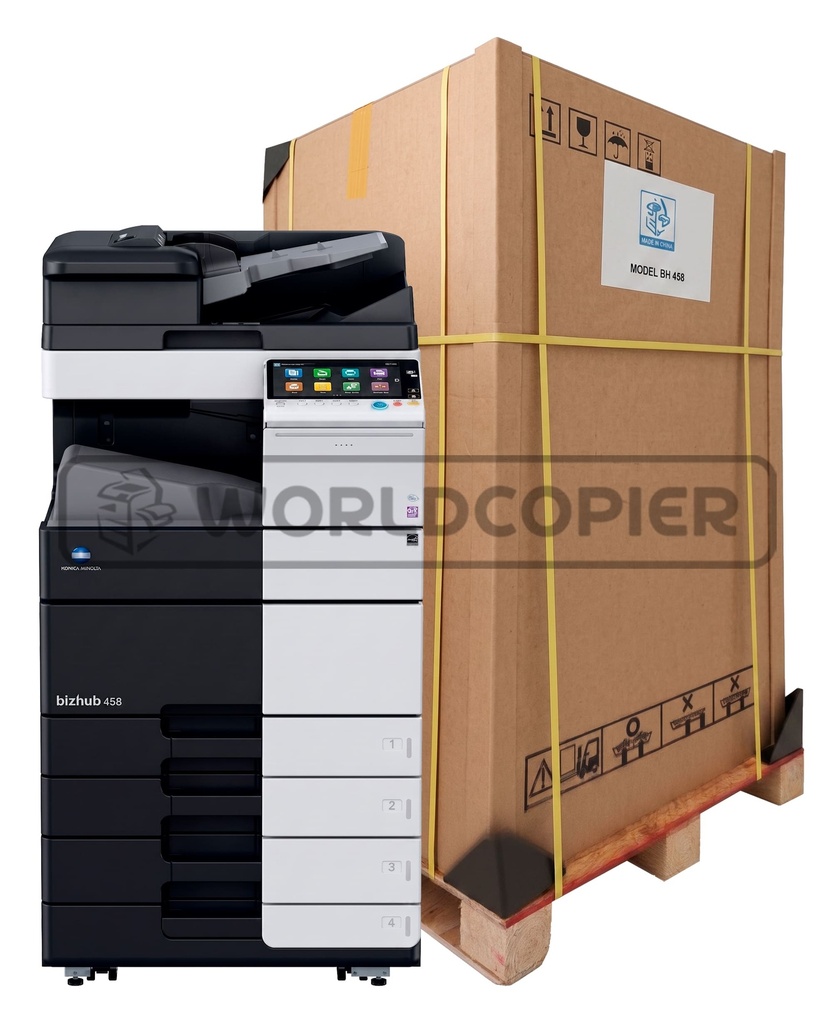 [RFMINBH458] COPIADORA MONOCROMO MULTIFUNCIÓN LÁSER REFABRICADA MINOLTA BH 458