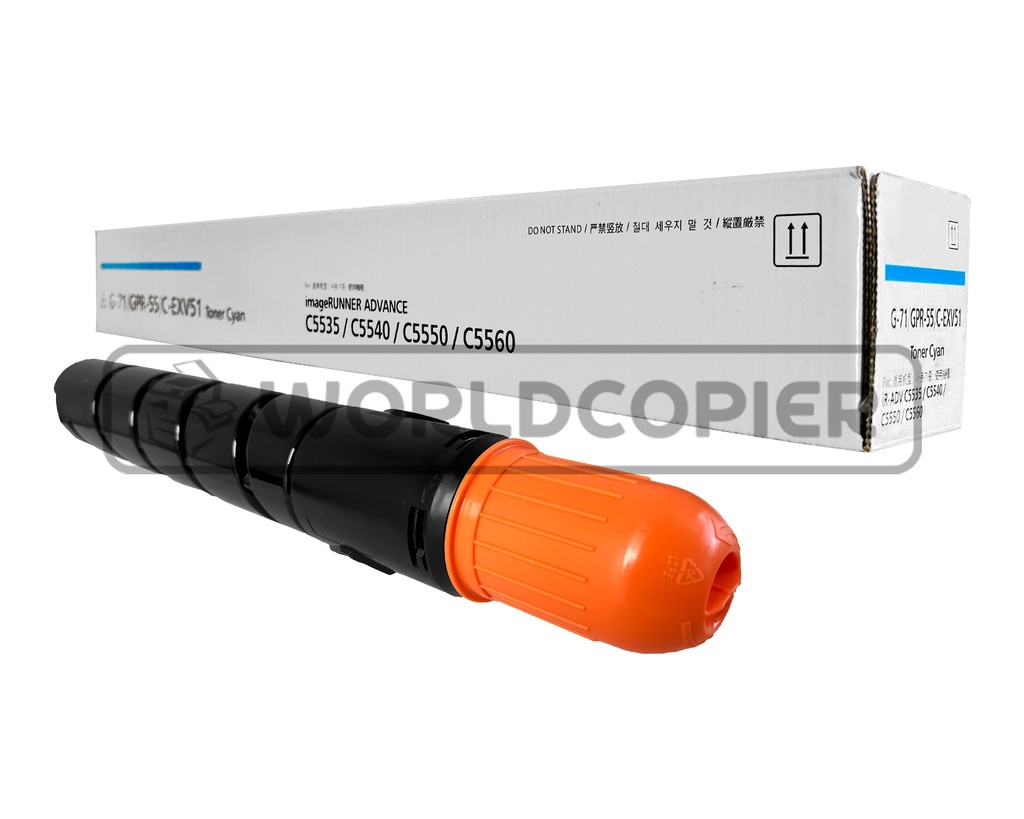 TONER PREMIUM CANON ADV IR C5535/C5540/C5550 KCMY GPR 55