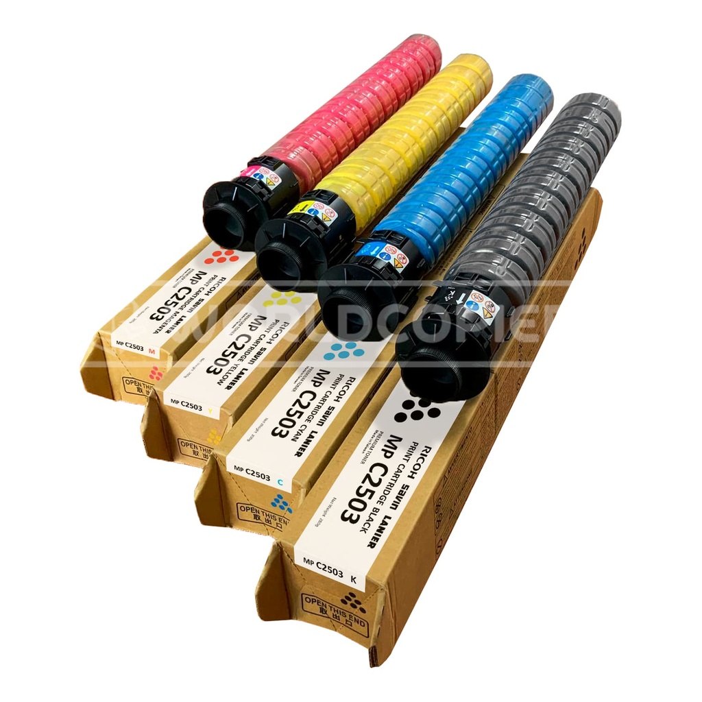 KIT TONER PREMIUM RICOH MP C2003/C2503/C2004 KCMY