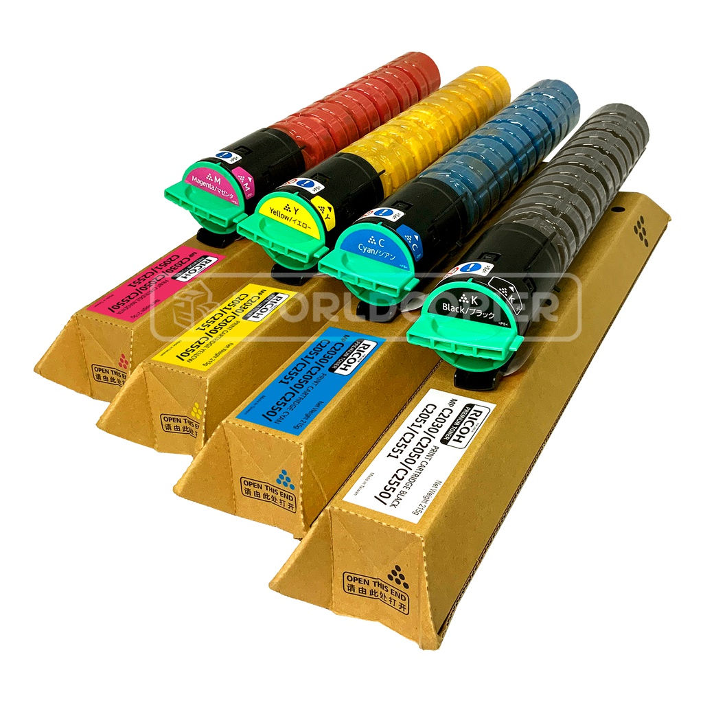 KIT TONER PREMIUM RICOH MP C2030/C2550/C2551 KCMY