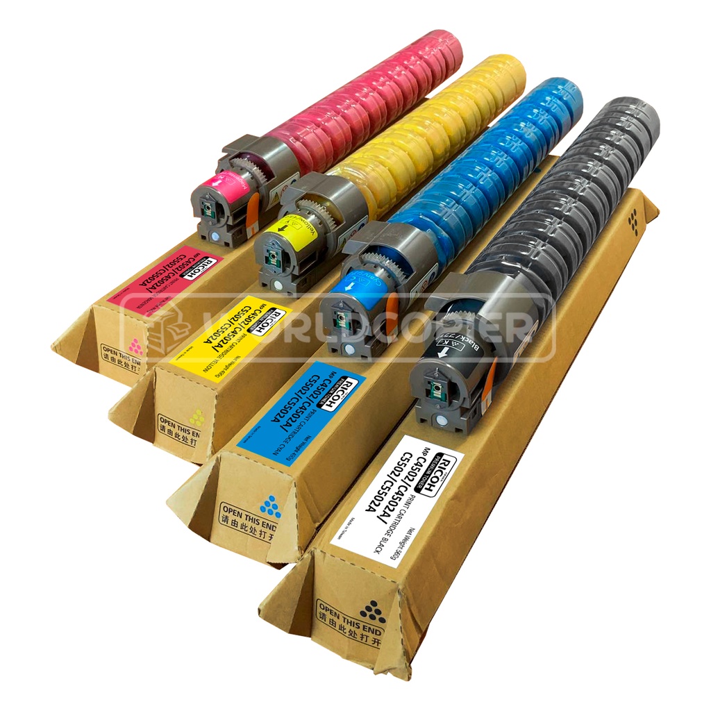KIT TONER PREMIUM RICOH MP C3002/C3502/C4502 KCMY