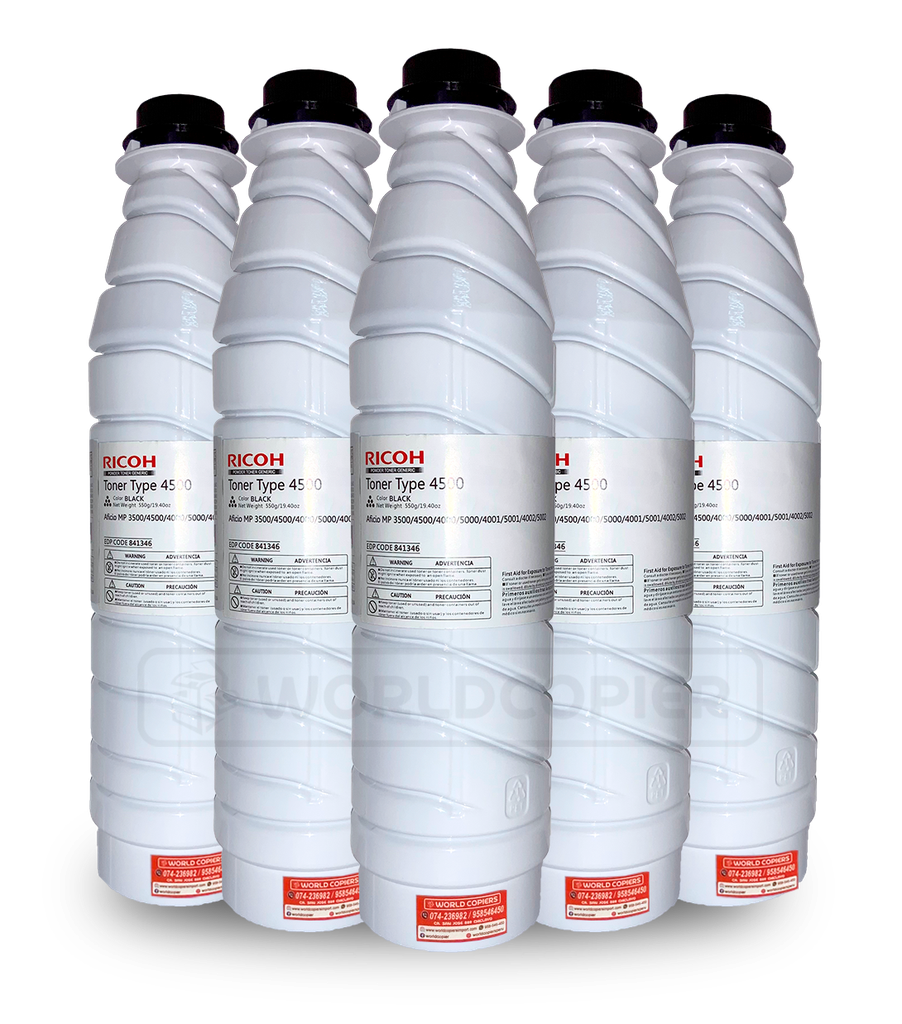TONER MONOCROMO PREMIUM RICOH TYPE 4500 MP 3500/4000/5002
