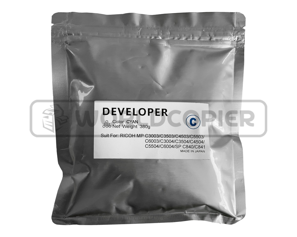 [RVMPC3003C] REVELADOR GN RICOH MP C3003/C4503/C6004 380g (CYAN)