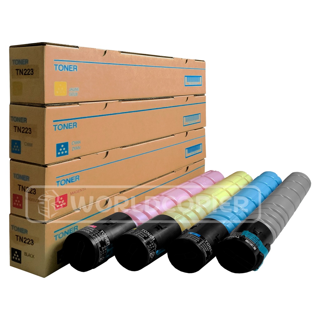 [KTPTN223] KIT TONER PREMIUM MINOLTA TN 223/228 BH C226/C256/C266 KCMY
